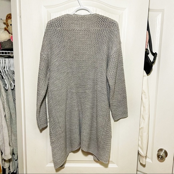 Made in Korea long knit cardigan jacket - Picture 2 of 3